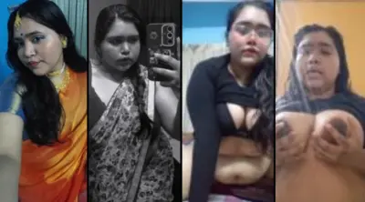 Bengali Horny Babe Teasing Pressing Licking Boobs HD
