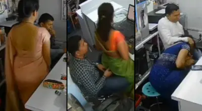 Indian Shop Manager Affair Multiple Wife CCTV Cam HD