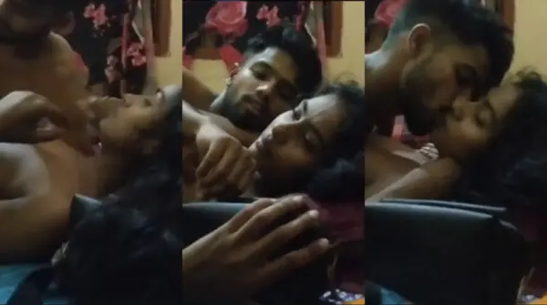 Desi Lovers Hard Fucking in Missionary on Bed Room HD