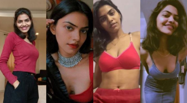 Horny Slim Indian GF Teasing Showing Pressing Boobs HD